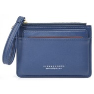 γυναικεία καρτοθήκη pierre loues 19-45b μπλέ