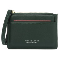γυναικεία καρτοθήκη pierre loues 19-45b πράσινο