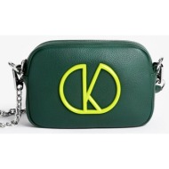 γυναικεία τσάντα χιαστί kalk klabag12-0192 πράσινο