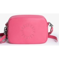 γυναικεία τσάντα χιαστί kalk klabag11-0012 ροζ/φούξια