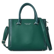 γυναικεία τσάντα χιαστί/χειρός pierre loues 914-80 πράσινο