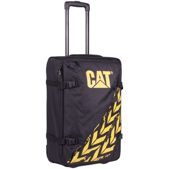tροχήλατο σακ βουαγιαζ caterpillar 84593-01/61cm μαύρο σε προσφορά