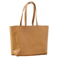 super προσφορα γυναικεία δερμάτινη τσάντα ώμου/χειρός cardinal 2032 brown