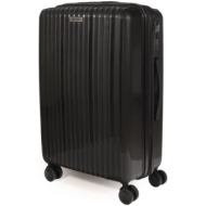 βαλίτσα σκληρή άθραυστη με επέκταση cardinal (pp) μεγάλη 2018/70cm μαύρο