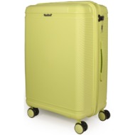 βαλίτσα σκληρή επεκτάσιμη cardinal (pp) μεγάλη 2019/70cm lemon yellow