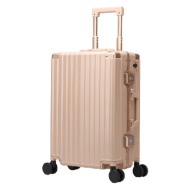 βαλίτσα χειραποσκευή καμπίνας bopai 33-859208/50cm ροζ χρυσό