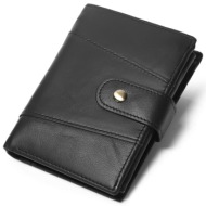 δερμάτινο πορτοφόλι cardinal 8146 μαύρο