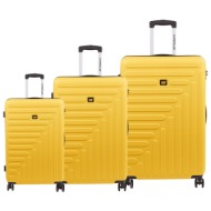 βαλίτσες σετ 3 τεμαχίων caterpillar rockford 84683-42