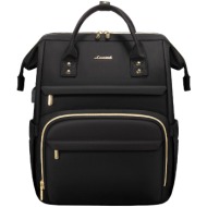 γυναικείο σακίδιο φορητού υπολογιστή lovevook 15,6`` wb1469 black