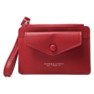 γυναικείο πορτοφόλι pierre loues pl19-78 κόκκινο