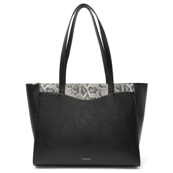 γυναικεία τσάντα shopper χειρός pierre loues pl615-40 μαύρο σε προσφορά