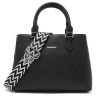 γυναικεία τσάντα χιαστί χειρός pierre loues pl782-21-α10 μαύρο