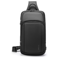 τσαντάκι ώμου χιαστί crossbody bange 7795 μαύρο