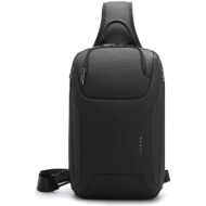 τσαντάκι ώμου χιαστί crossbody bange 8031 μαύρο