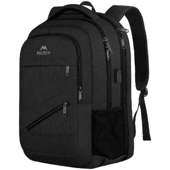 σακίδιο πλάτης 30l laptop 17,3” matein 1035 μαύρο σε προσφορά