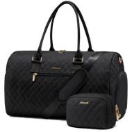 σετ σακ βουαγιάζ ταξιδιού 40 l lovevook ub1972 black