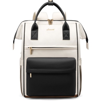 γυναικείο σακίδιο με usb lovevook 15,6`` mb2146 beige/black σε προσφορά