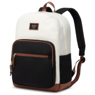 γυναικείο σακίδιο για laptop lovevook 15,6`` mb3222 beige/black