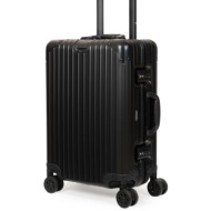 βαλίτσα καμπίνας αλουμινίου newcom n1526/50 μαύρο