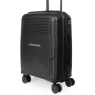 βαλίτσα καμπίνας με αποσπόμενα ροδάκια cardinal 4006/55 μαύρο