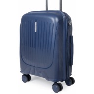 βαλίτσα καμπίνας με αποσπόμενα ροδάκια cardinal 4005/55 μπλε