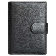 δερμάτινο ανδρικό πορτοφόλι cardinal 1131 μαύρο