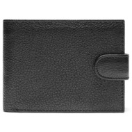 ανδρικό δερμάτινο πορτοφόλι cardinal 8069 μαύρο