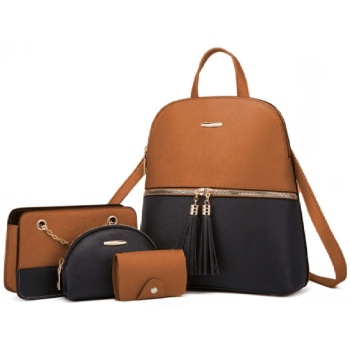 γυναικείο σετ σακίδιο πλάτης/τσάντα σε προσφορά