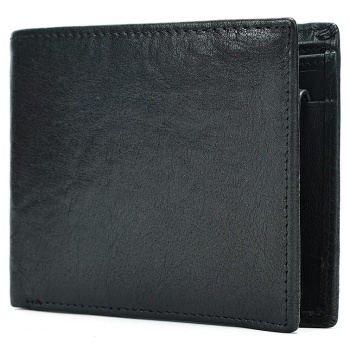 δερμάτινο ανδρικό πορτοφόλι cardinal 8068 μαύρο σε προσφορά