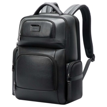 δερμάτινο σακίδιο 20l laptop 15,6” bopai 61-131601 μαύρο σε προσφορά