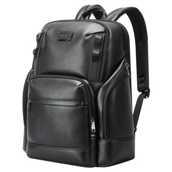 δερμάτινο σακίδιο 33l laptop 15,6” bopai 61-123511 μαύρο σε προσφορά