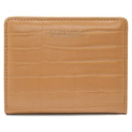 μικρό πορτοφόλι γυναικείο pierre loues pl822-17a καφέ