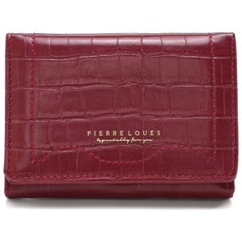 μικρό πορτοφόλι γυναικείο pierre loues b13-48 μπορντό σε προσφορά