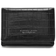 μικρό πορτοφόλι γυναικείο pierre loues b13-48 μαύρο