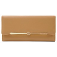 πορτοφόλι γυναικείο μεγάλο pierre loues pl986-63 καφέ