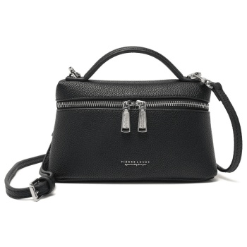 τσαντάκι χιαστί pierre loues pl931-66a03 μαύρο σε προσφορά