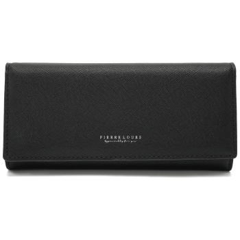 γυναικείo πορτοφόλι pierre loues 728-118 μαύρο σε προσφορά
