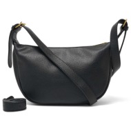 γυναικεία τσάντα xειρός χιαστί pierre loues pl868-70 μαύρο