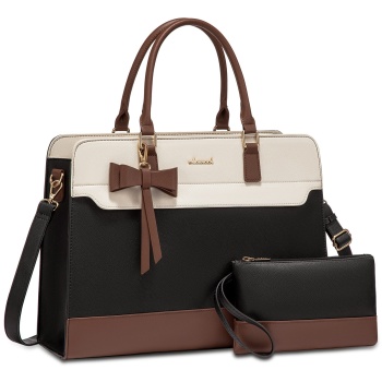 γυναικεία τσάντα λάπτοπ lovevook wb4235 beige black brown σε προσφορά