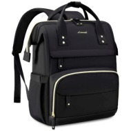 γυναικείο σακίδιο φορητού υπολογιστή lovevook 15,6`` mb2046 black