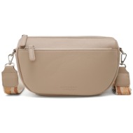 γυναικεία τσάντα ώμου pierre loues pl959-17 μπεζ