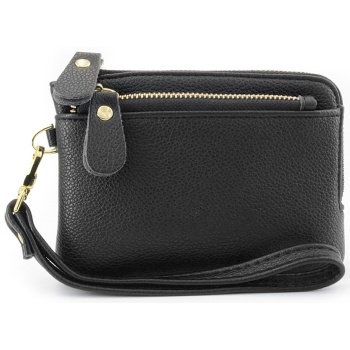 γυναικείο πορτοφόλι saffiano pierre loues pl805-69 μαύρο σε προσφορά