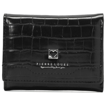 μικρό πορτοφόλι γυναικείο pierre loues b13-49 μαύρο σε προσφορά