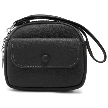 mini πορτοφόλι χειρός pierre loues pl967-16-a01 μαύρο σε προσφορά