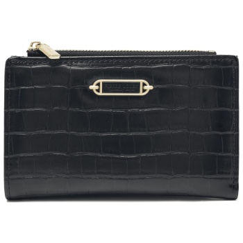 γυναικείο πορτοφόλι κροκό pierre loues pl821-69 μαύρο σε προσφορά