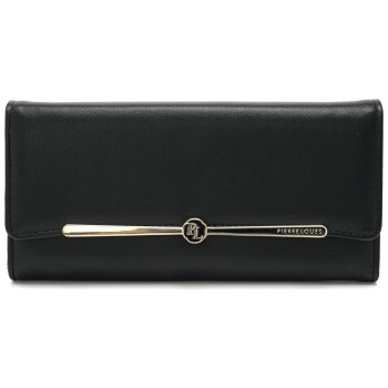 πορτοφόλι γυναικείο μεγάλο pierre loues pl986-63 μαύρο σε προσφορά