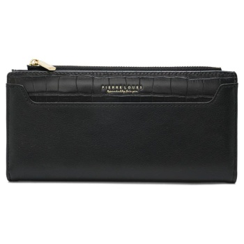 πορτοφόλι γυναικείο μεγάλο pierre loues pl821-78-1 μαύρο σε προσφορά