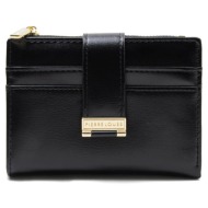 πορτοφόλι γυναικείο μικρό pierre loues pl821-79-b49 μαύρο