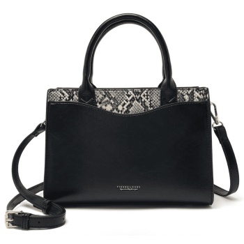 γυναικεία τσάντα χιαστί pierre loues pl615-38 μαύρο σε προσφορά