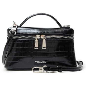 γυναικεία τσάντα χιαστί pierre loues pl931-69-α03 μαύρο σε προσφορά